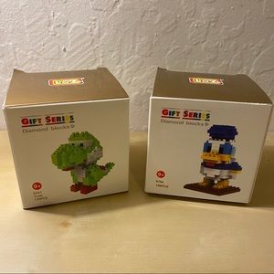 Loz Gift Series Diamond Blocks Yoshi & Donald Duck